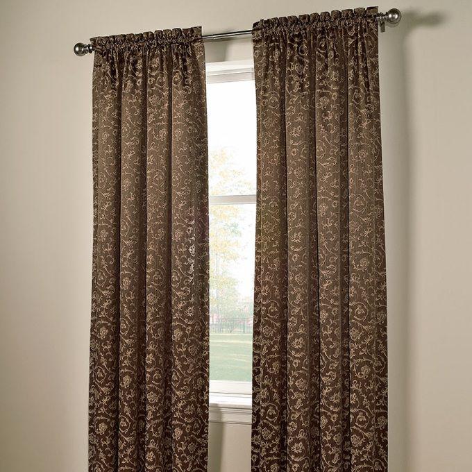Designer Rod Pocket Custom Made Drapes